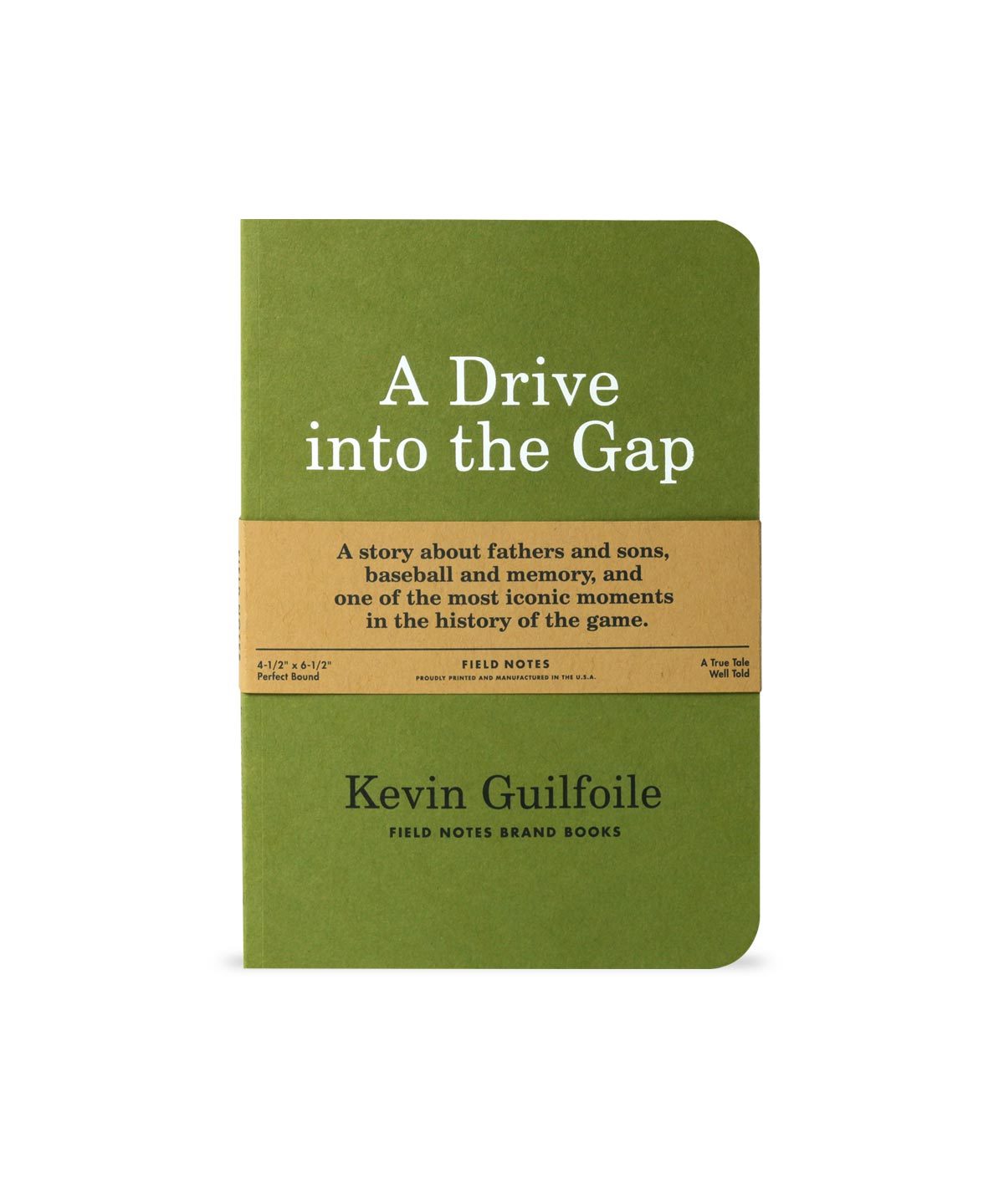 A Drive into the Gap - A Field Notes book