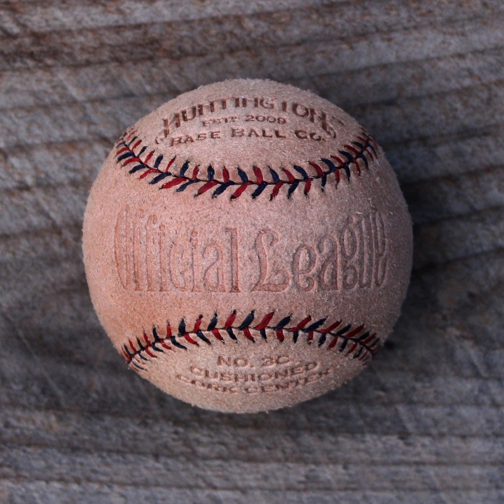 Rough Out Veg Tanned Baseball by Huntington Baseball Co. – Mitchell Bat Co