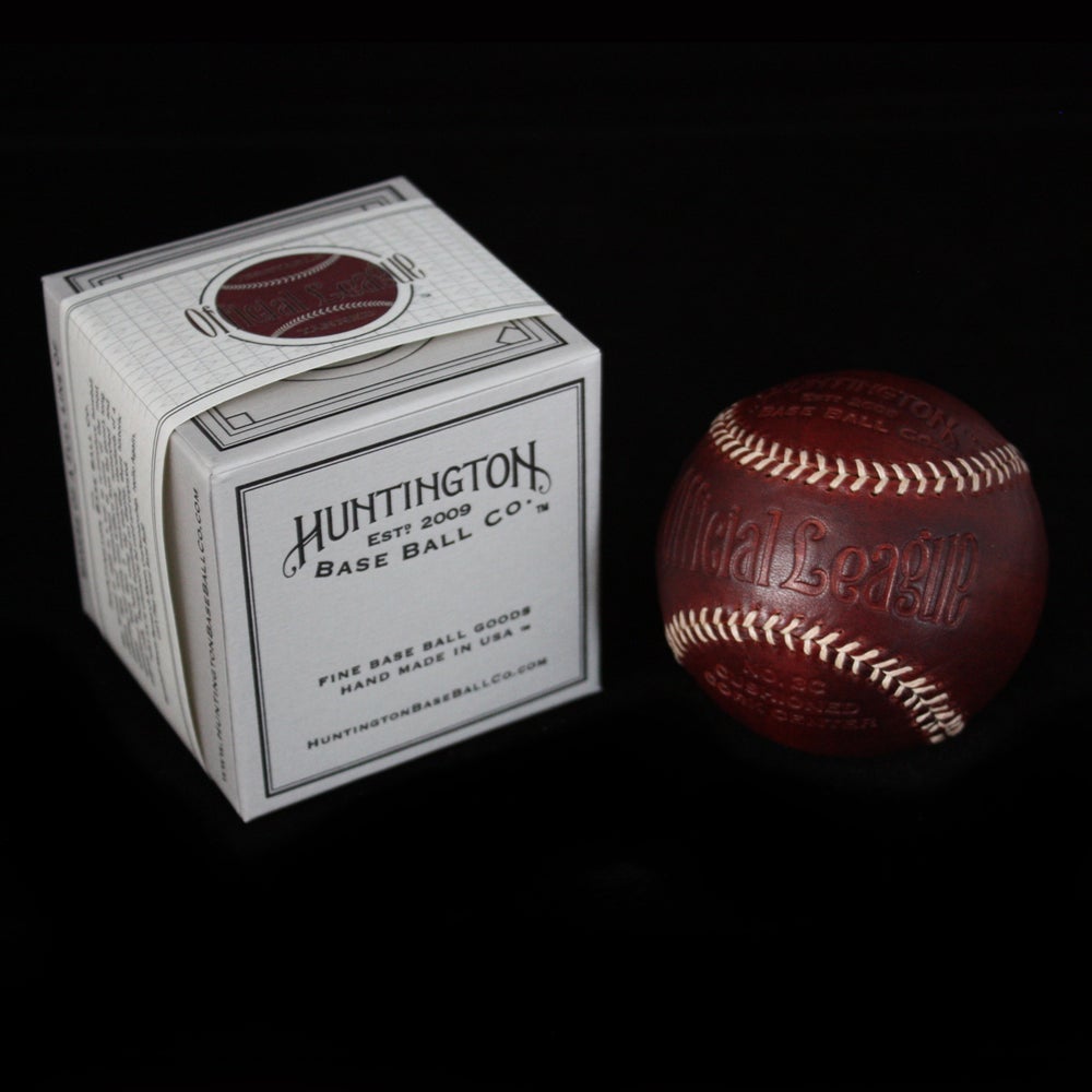 Tobacco Veg Tanned Baseball by Huntington Baseball Co.