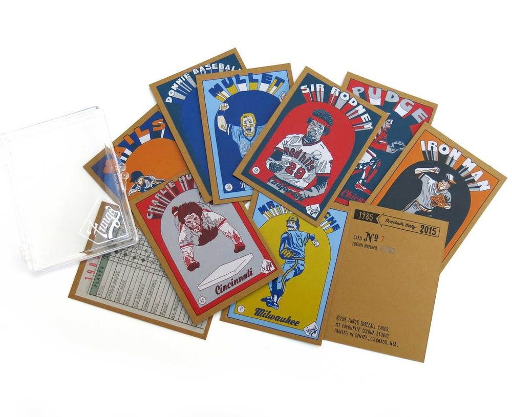 Fungo Baseball Cards: 1985 Throwback Thirty Set