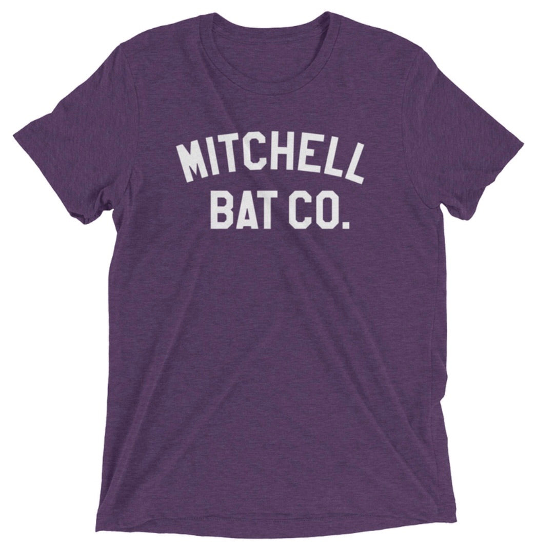 Mitchell Bat Co. short sleeve tee (purple)