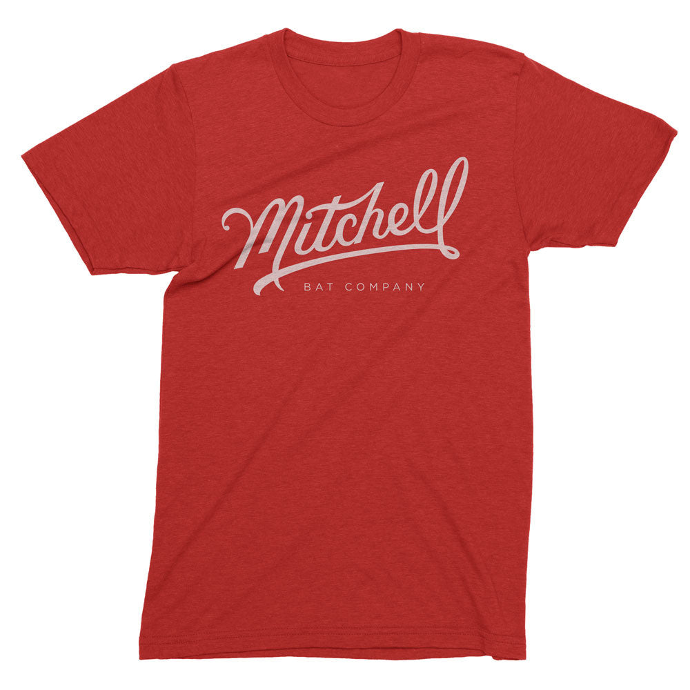 Mitchell Bat Co. short sleeve tee (red/white)